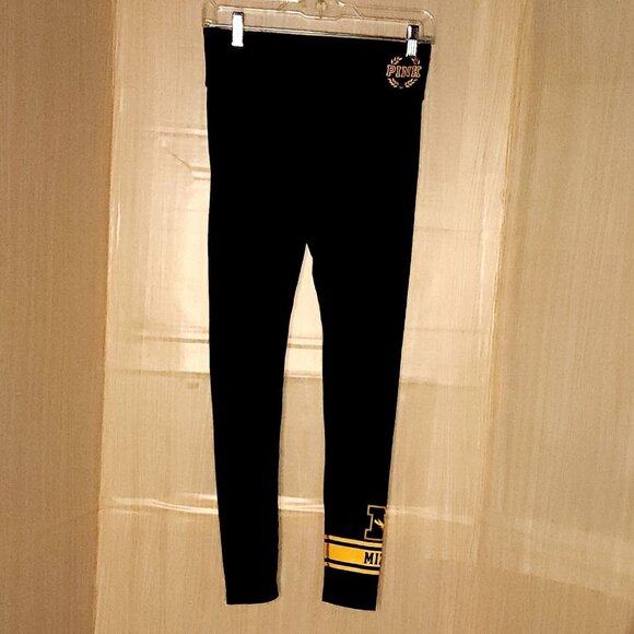Pink Victoria's Secret Womens University Of Missouri Athletic Leggings XS - Picture 3 of 8